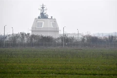 Hệ thống phòng thủ tên lửa tại căn cứ quân sự Deveselu của Mỹ ở Stoenesti, miền nam Romania ngày 15/1. (Nguồn: AFP/TTXVN)