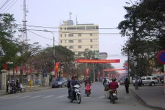 Một đoạn đường ở trung tâm huyện Đông Anh - đường Cao Lỗ. (Nguồn: wikipedia.org)