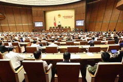 Toàn cảnh phiên họp. (Ảnh: Văn Điệp/TTXVN)