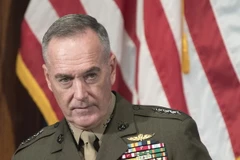 Chủ tịch Hội đồng Tham mưu trưởng Liên quân Mỹ, Tướng Joseph Dunford. (Nguồn: AFP/ TTXVN)