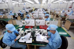 Lĩnh vực sản xuất , chế tạo có tiềm năng phát triển mạnh mẽ trong thời gian tới. (Ảnh minh họa: Danh Lam/TTXVN)