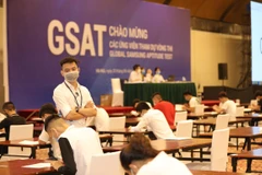 Samsung tổ chức kỳ thi tuyển dụng kỹ sư công nghệ thông tin. (Ảnh: PV/Vietnam+)