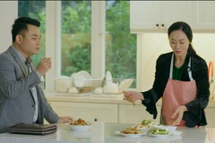 Phim đánh dấu sự tái hợp của cặp diễn viên Quách Thu Phương và Nghệ sỹ Ưu tú Trịnh Mai Nguyên sau “Hương vị tình thân.” (Ảnh: VTV)