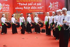 Liên khúc thơ-nhạc tại Ngày thơ Việt Nam lần thứ 21, năm 2023 tại tỉnh Đắk Lắk. (Ảnh: Hoài Thu/TTXVN)