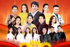 Các nghệ sỹ tham gia chương trình. (Ảnh: BTC)