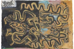 Tác phẩm "Canh Thìn" trong bộ tranh 12 con giáp của họa sỹ Nguyễn Tư Nghiêm. (Ảnh: BTC)