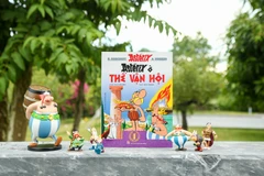 Bộ truyện tranh "Asterix" được đánh giá là di sản của văn hóa Pháp. (Ảnh: PV/Vietnam+)