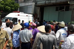 Đến thời điểm hiện tại, cơ quan chức năng đã đưa được 8 thi thể nạn nhân ra ngoài (Ảnh: PV/Vietnam+) 