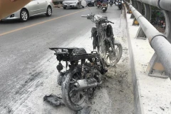 Hiện trường vụ việc (Ảnh: PV/Vietnam+) 