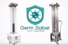 Robot khử khuẩn Germ Saber Robot. (Nguồn PRD)