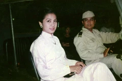 Nữ diễn viên Việt Trinh trong ''Người đẹp Tây Đô'' năm xưa.