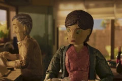 Khi ông Sang tới thăm con gái tại Mỹ, những đứt gãy giữa hai thế hệ bắt đầu hiện ra trong ''Giấc mơ gỏi cuốn.'' (Ảnh: Mai Vũ)