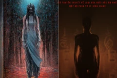 Hình ảnh quảng bá cho Ma Mười và Thiên Linh Cái (''Thất Sơn Tâm Linh'') phần hai. (Ảnh: CGV, Lotte)