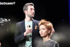 Mãn nhãn với màu sắc, sáng tạo và âm nhạc Davines Hair Show 2022. (Ảnh: Minh Anh/Vietnam+)