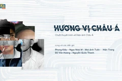 Hình ảnh quảng bá chương trình Hương vị châu Á 2. (Ảnh: TPD)