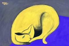 Tranh của họa sỹ Đào Hải Phong. (Ảnh: BTC)