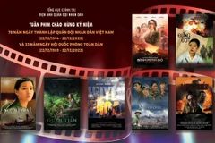 Loạt 7 phim truyện điện ảnh chào mừng ngày 22/12. (Ảnh: Ban tổ chức)