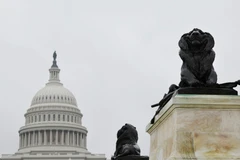 Tòa nhà Quốc hội Mỹ ở thủ đô Washington D.C. (Ảnh: THX/TTXVN)