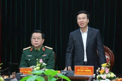 Đồng chí Võ Văn Thưởng phát biểu. (Ảnh: Dương Giang/TTXVN)