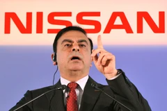 Ông Carlos Ghosn phát biểu trong cuộc họp báo tại Yokohama, Nhật Bản, ngày 12/5/2011. (Ảnh: AFP/ TTXVN)