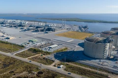 Một kho chứa khí đốt của Mỹ. (Nguồn: Cameron LNG)