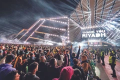 Người tham dự Lễ hội âm nhạc MDLBeast Soundstorm. (Nguồn: Arabnews)