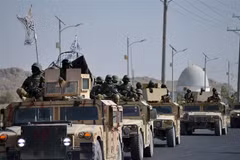 Các lực lượng Taliban tại tỉnh Kandahar, Afghanistan. (Ảnh: AFP/TTXVN)