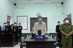 Bị cáo Mai Xuân Cường tại phiên hòa xét xử sơ thẩm. (Ảnh: Văn Hướng/TTXVN)