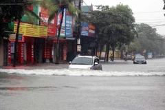 Mưa lớn gây ngập lụt ở Hà Tĩnh. (Ảnh minh họa. Nguồn: TTXVN)