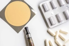 Nicotine được dùng trong các sản phẩm hỗ trợ cai nghiện thuốc lá điếu. (Nguồn: Cancer.gov)