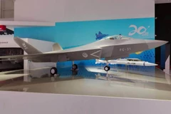 Mẫu FC-31 tại Triển lãm Hàng không và Vũ trụ Quốc tế Trung Quốc. (Nguồn: Aviacionline)
