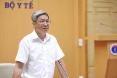 Thứ trưởng Bộ Y tế Nguyễn Trường Sơn. (Ảnh: Minh Quyết/TTXVN)