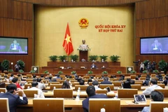 Bộ trưởng Bộ Kế hoạch và Đầu tư Nguyễn Chí Dũng trả lời nhóm vấn đề lĩnh vực kế hoạch và đầu tư. (Ảnh: Doãn Tấn/TTXVN)