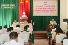 Quang cảnh hội nghị hiệp thương lần thứ ba tại Cần Thơ. (Ảnh: Ngọc Thiện/TTXVN)