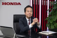 Ông Daiki Mihara, tân Tổng Giám đốc Honda Việt Nam. (Ảnh: Văn Xuyên/Vietnam+)
