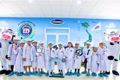 Vinamilk luôn cam kết mang lại nguồn dinh dưỡng chất lượng hàng đầu cho cộng đồng, đặc biệt là các em nhỏ, nguồn nhân lực tương lai của đất nước. (Ảnh: CTV)