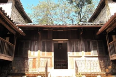 Một góc Khu di tích nhà Vương. (Ảnh: Minh Tâm/TTXVN)