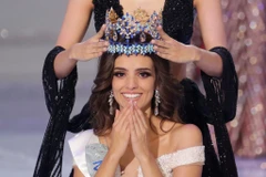 Người đẹp Mexico Vanessa Ponce de Leon, 26 tuổi, đăng quang Hoa hậu Thế giới (Miss World 2018). (Nguồn: Reuters)