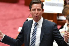 Bộ trưởng Thương mại và Đầu tư Australia, Simon Birmingham. (Nguồn: The Australian)