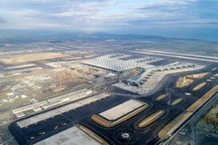 Toàn cảnh sân bay Istanbul mới của Thổ Nhĩ Kỳ. (Nguồn: AFP)