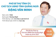 Phó Bí thư Tỉnh ủy, Chủ tịch UBND tỉnh Quảng Ngãi Đặng Văn Minh