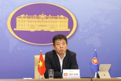 Vụ trưởng Vụ ASEAN Bộ Ngoại giao Vũ Hồ. (Ảnh: Văn Điệp/TTXVN)