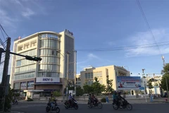 Ngân hàng BIDV Chi nhánh Phú Yên. (Ảnh: Phạm Cường/TTXVN)