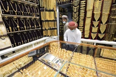 Một cửa hàng kim hoàn tại Dubai, UAE. (Nguồn: AFP)