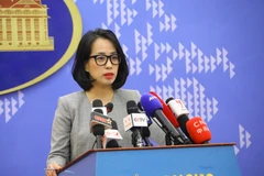 Người Phát ngôn Bộ Ngoại giao Phạm Thu Hằng. (Ảnh: Văn Điệp/TTXVN)