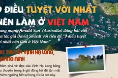 Báo Australia: 9 điều tuyệt vời nhất du khách nên làm ở Việt Nam