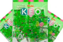 Kết luận các học sinh không bị ngộ độc đã ''minh oan'' cho Kẹo cứng Oishi vị Ổi. (Ảnh minh họa/Vietnam+) 