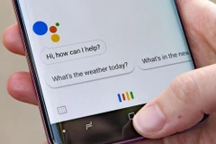Giao diện ứng dụng trợ lý ảo Google Assistant trên điện thoại di động. (Nguồn: smart-gsm.com)