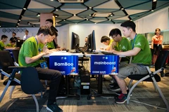 Các thí sinh tại cuộc thi. (Ảnh: Minh Huệ/Vietnam+)