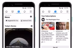 Giao diện thẻ tin tức Facebook News. (Nguồn: The Verge)